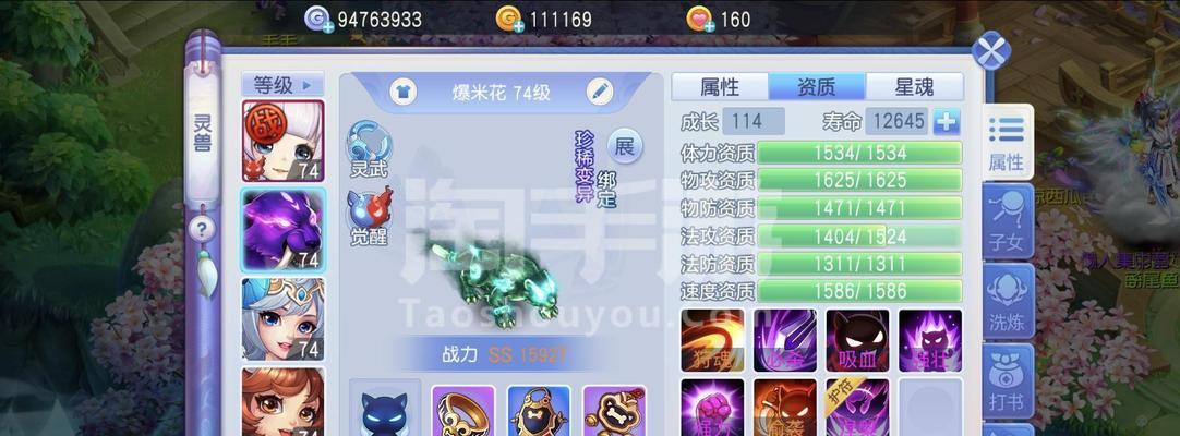 手游太虚应该带哪种宝宝？搭配技巧是什么？