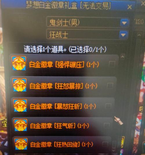 地下城百花职业适合使用哪些微章？