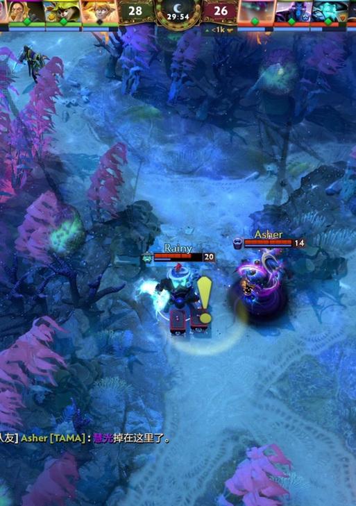 dota中发送信息给队友的操作方法是什么？