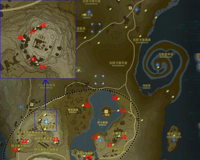 《探寻塞尔达传说中的咕咕鸡位置》（一窥游戏中隐藏的神秘生物）